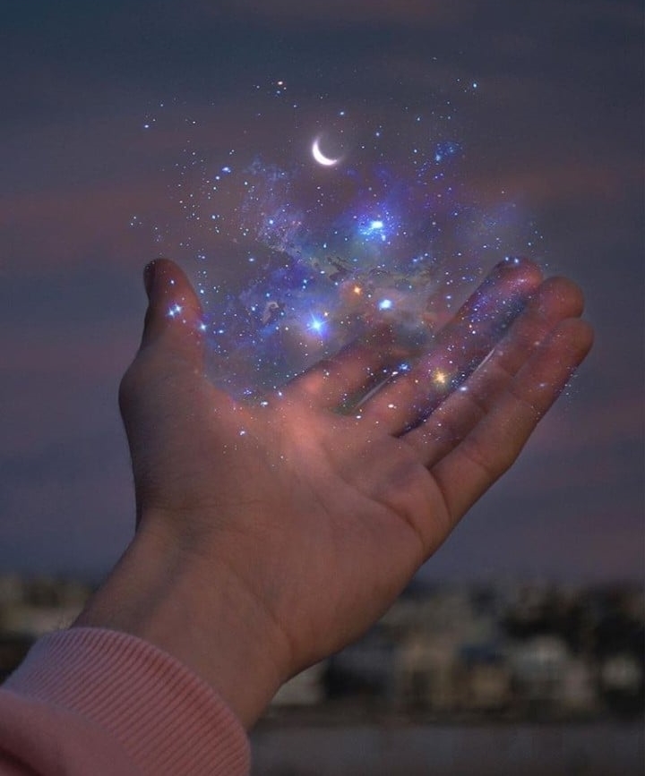 stars in hand